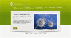 Desktop Screenshot of centre-assise.org